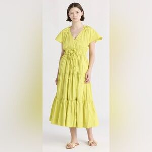 Free Assembly Tiered Maxi Dress